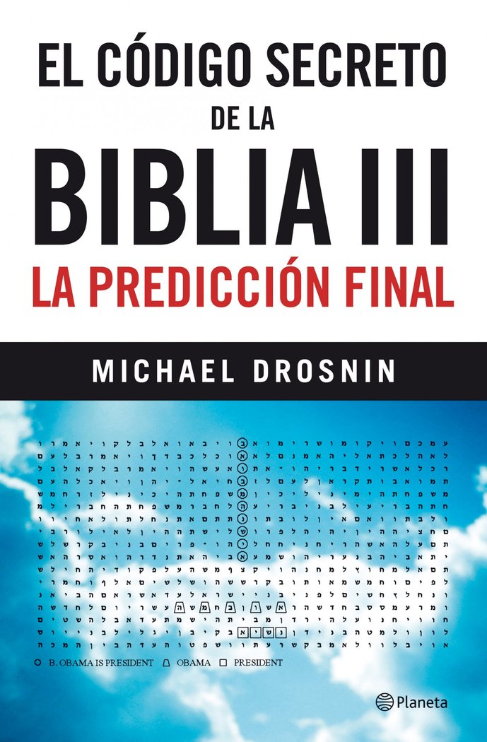 El código secreto de la Biblia III, de Drosnin | portada del libro