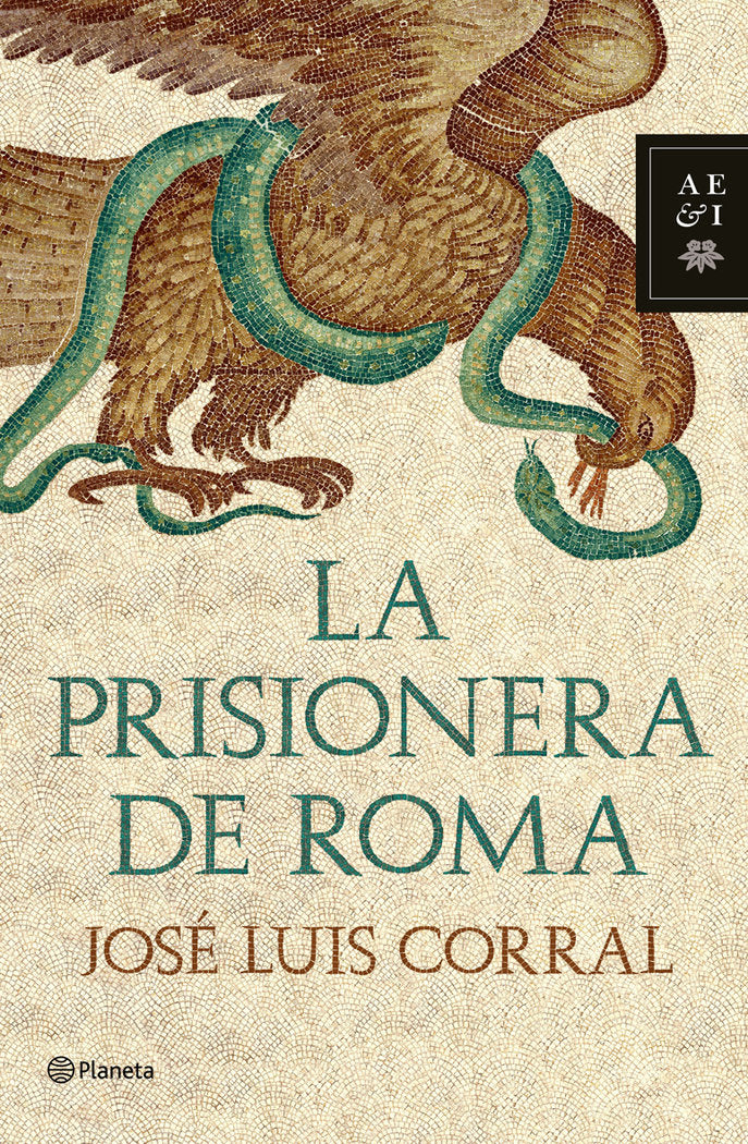 La prisionera de Roma, de Corral | portada del libro