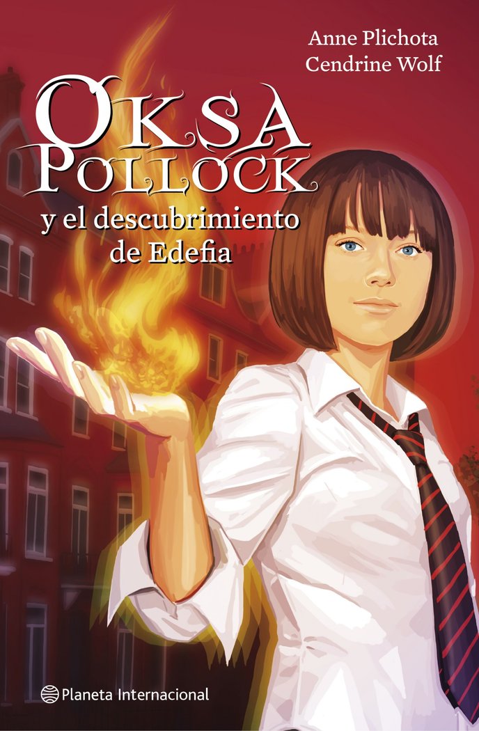 Oksa Pollock y el descubrimiento de Edefia, de Wolf, Cendrine | portada del libro