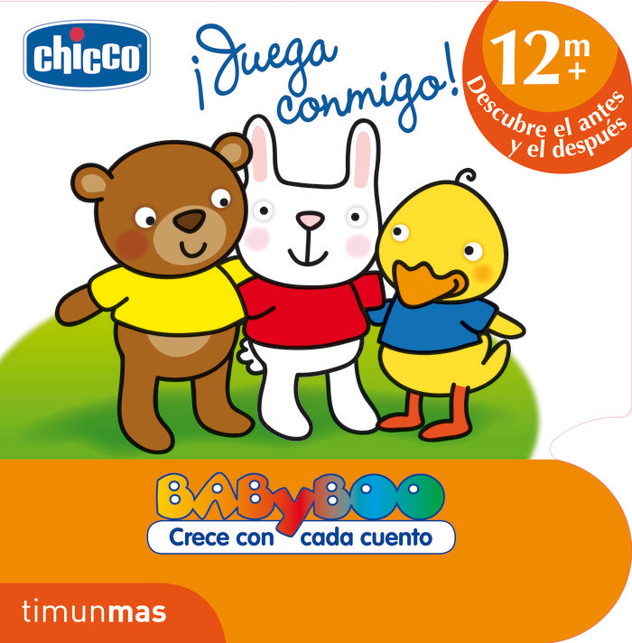 ¡Juega conmigo!, de Chicco | portada del libro