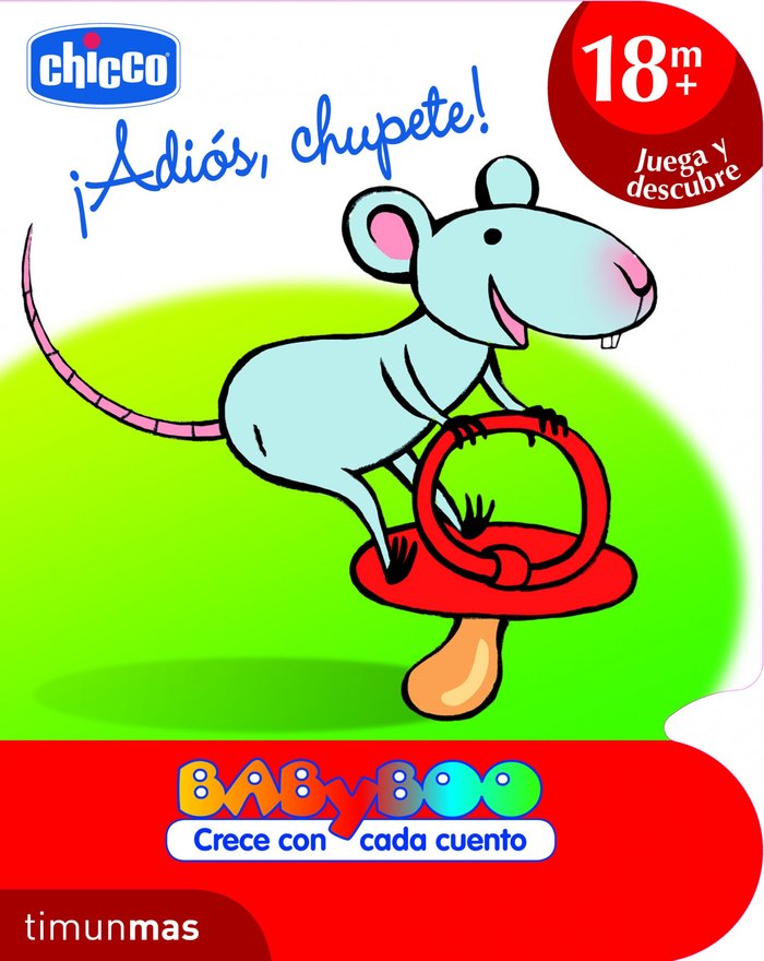 ¡Adiós, chupete!, de Chicco | portada del libro