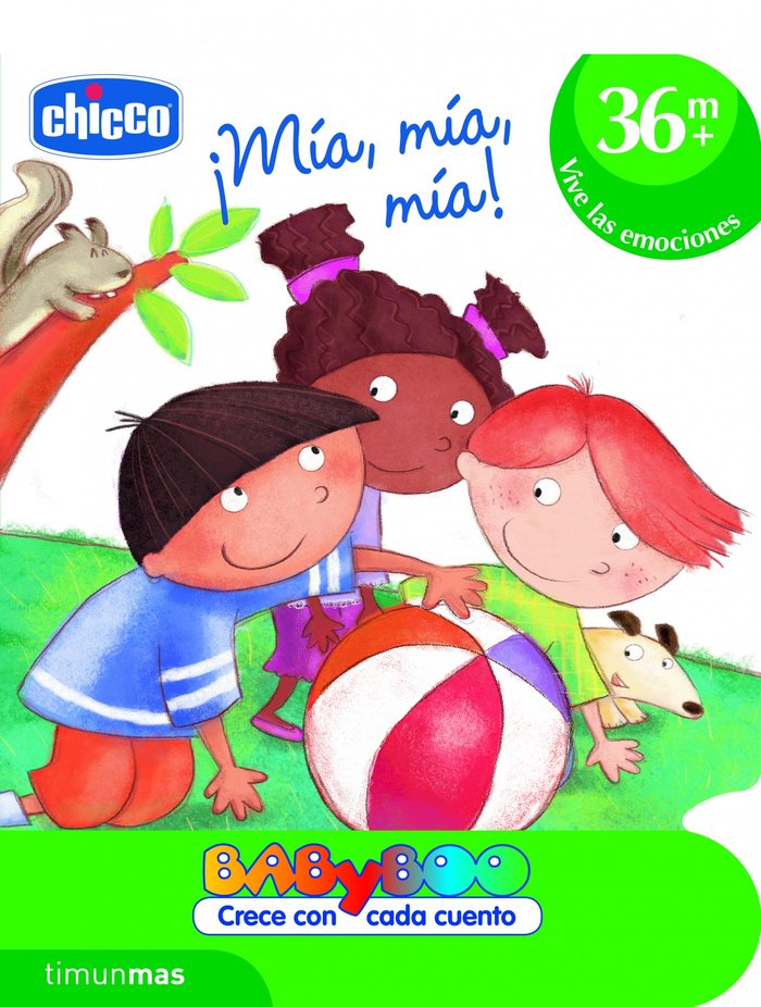 ¡Mía, mía, mía!, de Chicco | portada del libro