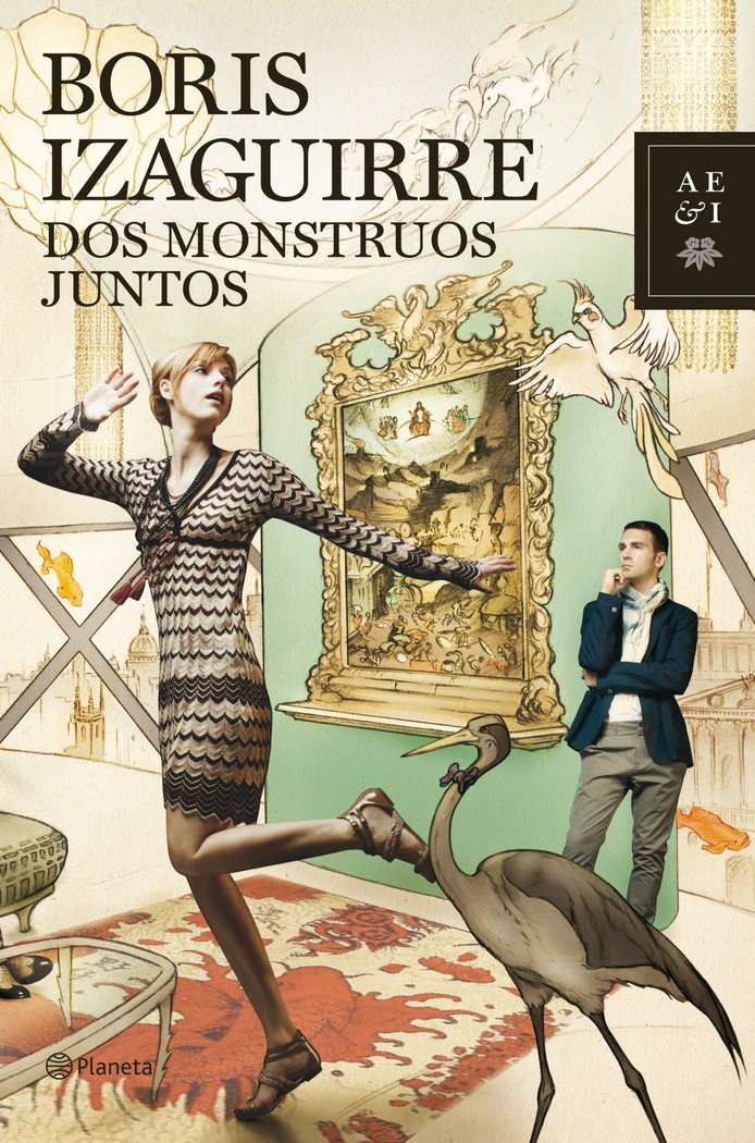 Dos monstruos juntos, de Izaguirre | portada del libro