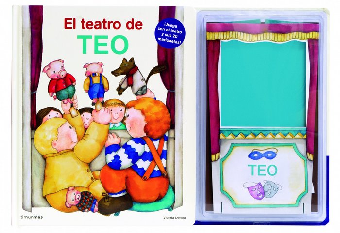 El teatro de Teo, de VIOLETA DENOU | portada del libro