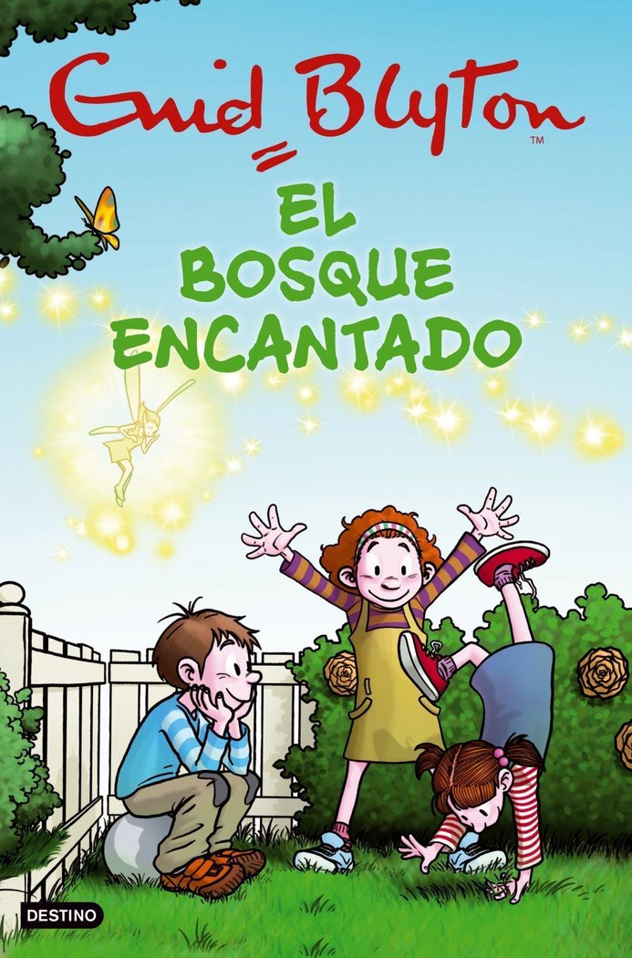 El bosque encantado, de Blyton | portada del libro
