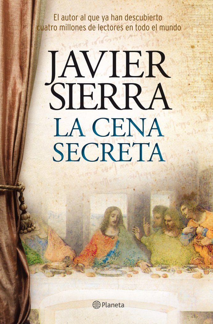 La cena secreta, de Sierra, Javier | portada del libro