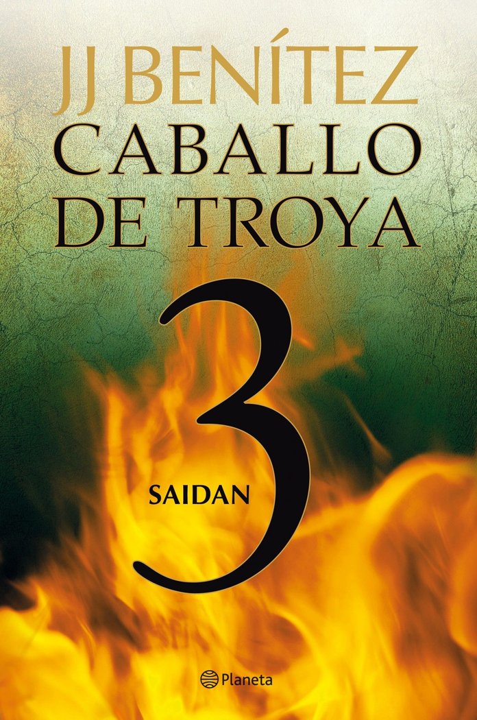 Saidan. Caballo de Troya 3, de J.J. BENITEZ | portada del libro
