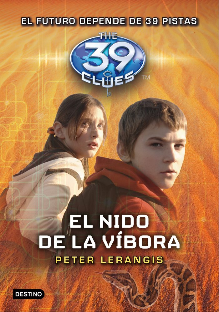 El nido de la víbora, de Lerangis | portada del libro