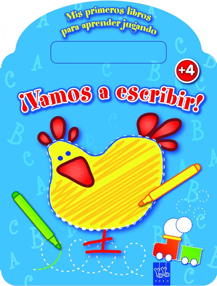 ¡Vamos a escribir!, de YOYO | portada del libro