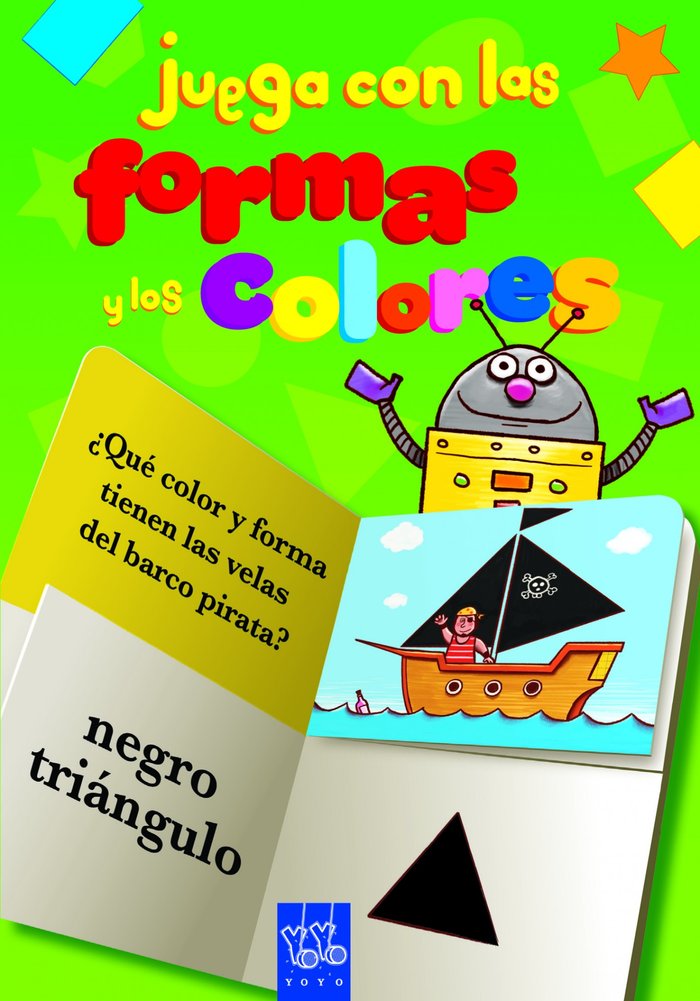 Juega con las formas y los colores, de YOYO | portada del libro