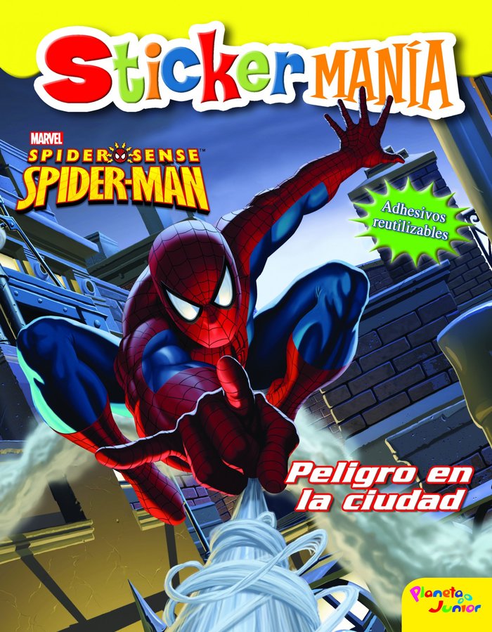 Spiderman. Stickermania 2, de Spiderman | portada del libro