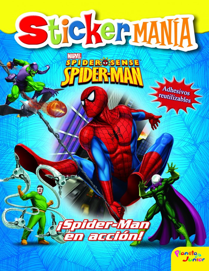 Spiderman. Stickermania 3, de Spiderman | portada del libro