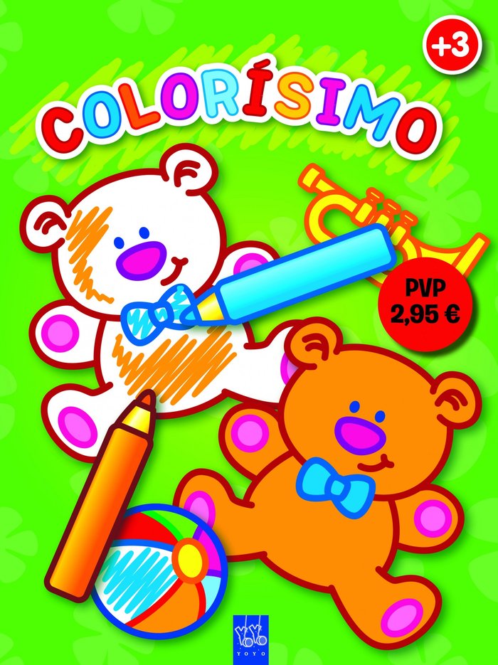 Colorísimo +3, de YOYO | portada del libro