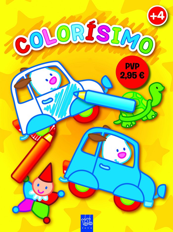 Colorísimo +4, de YOYO | portada del libro