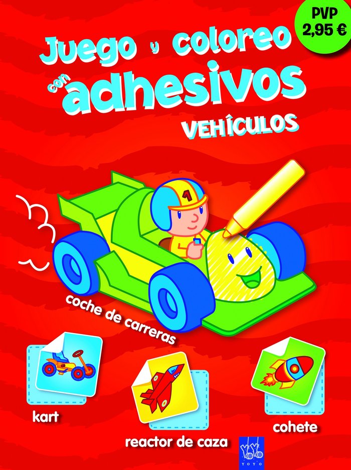Vehículos, de YOYO | portada del libro