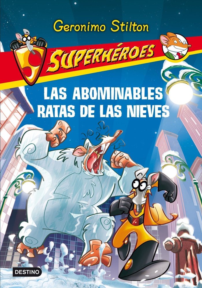Las abominables Ratas de las Nieves, de Stilton, Geronimo | portada del libro