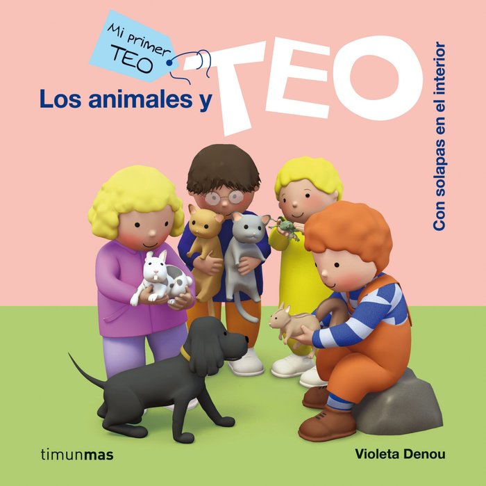 Los animales y Teo, de Denou | portada del libro