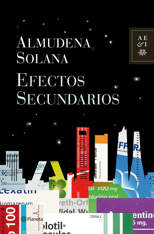 Efectos secundarios, de Solana Bajo, Almudena | portada del libro