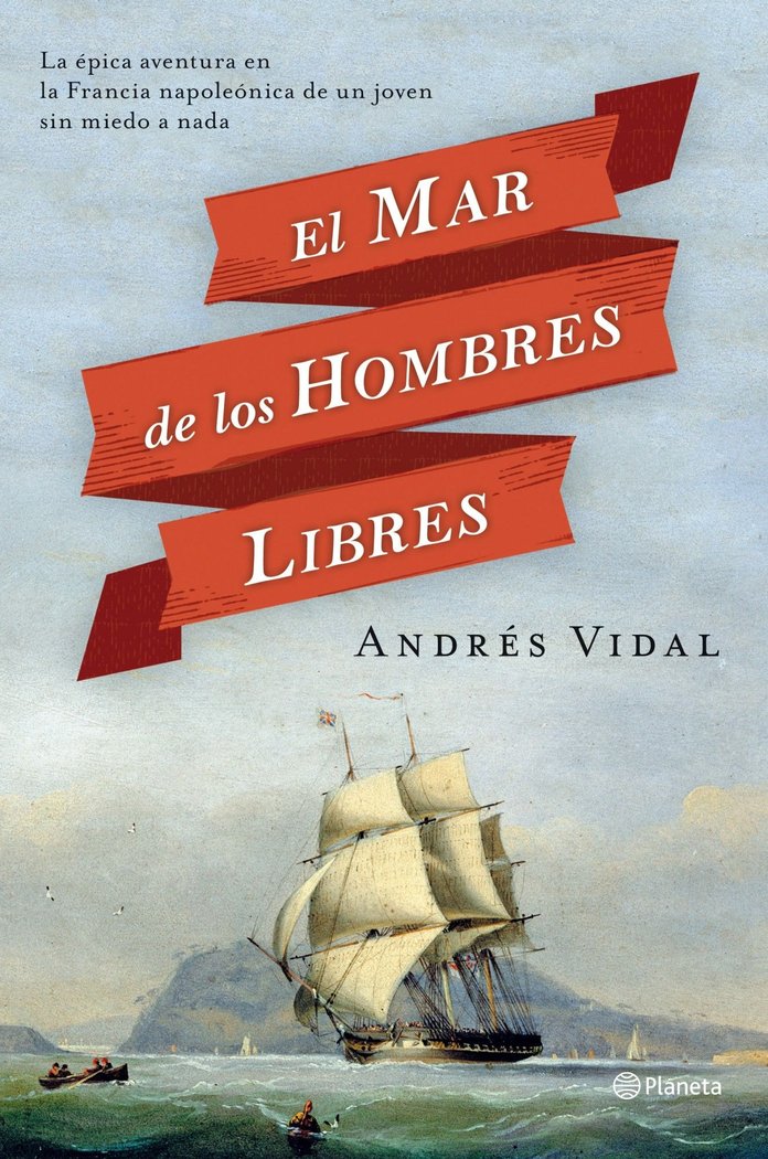 El mar de los hombres libres, de Vidal | portada del libro