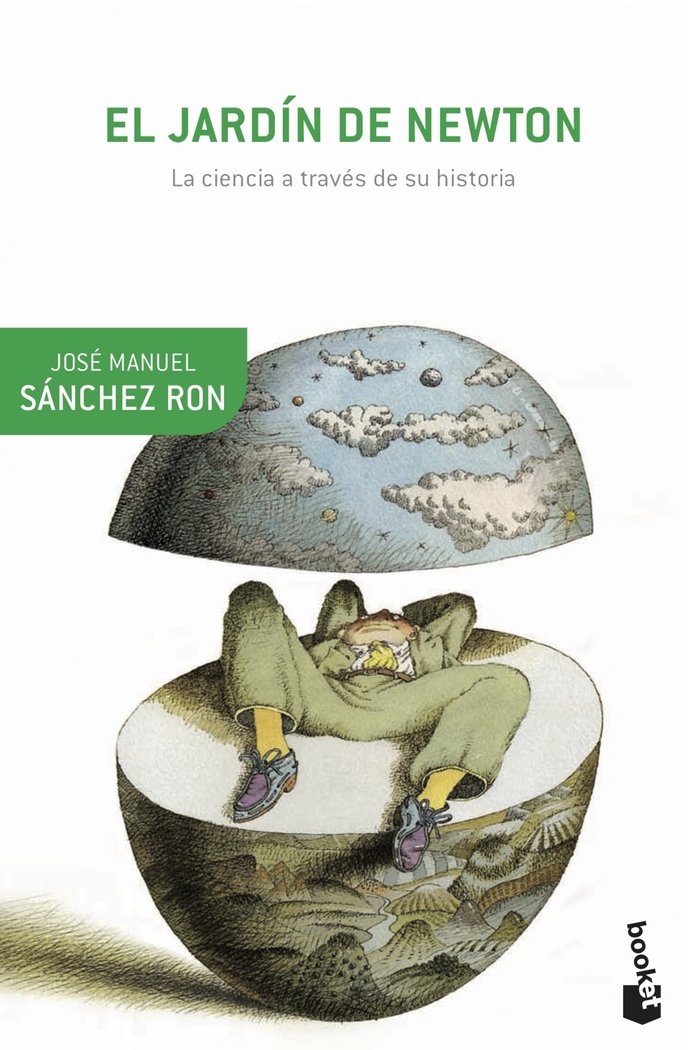 El jardín de Newton, de Sánchez Ron | portada del libro