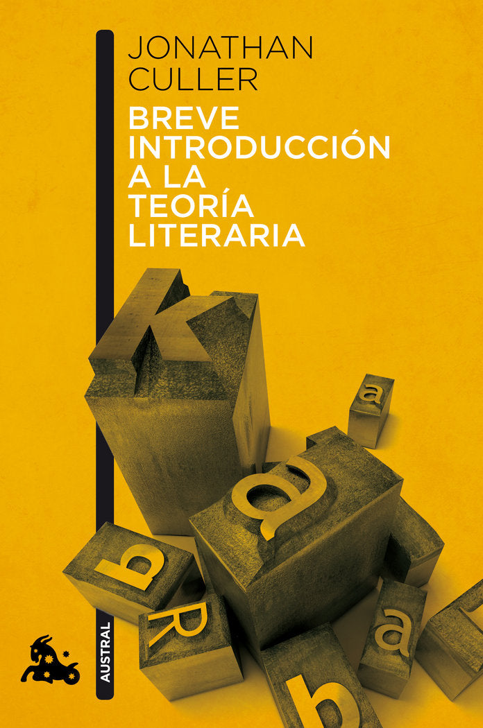Breve introducción a la teoría literaria, de Culler | portada del libro