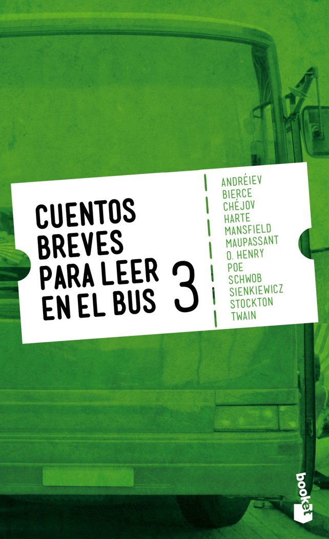 Cuentos breves para leer en el bus 3, de AA. VV. | portada del libro