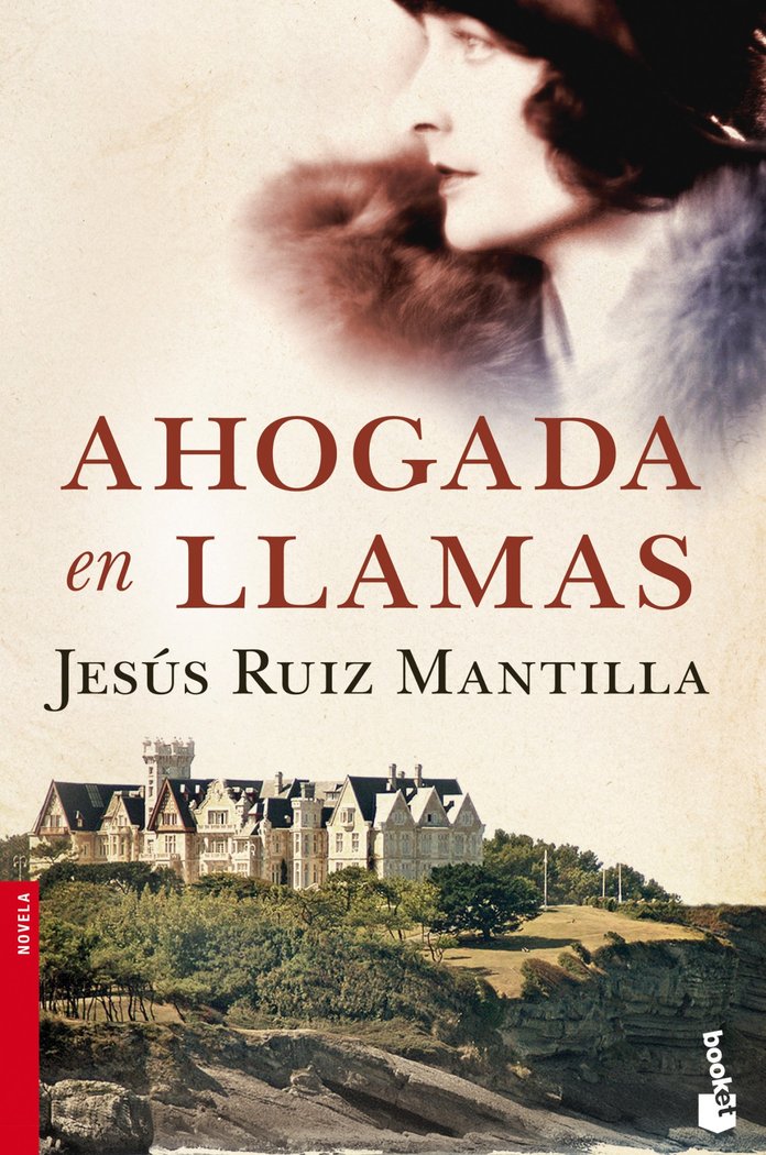 Ahogada en llamas, de Ruiz Mantilla | portada del libro
