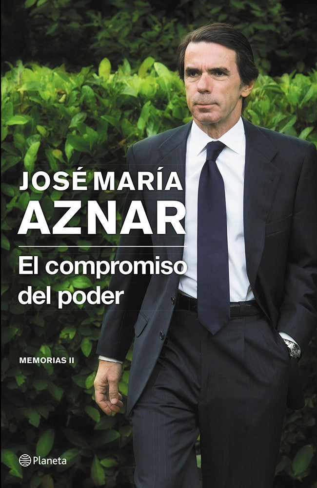 El compromiso del poder, de Aznar | portada del libro