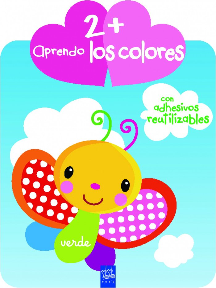 Aprendo los colores +2, de YOYO | portada del libro