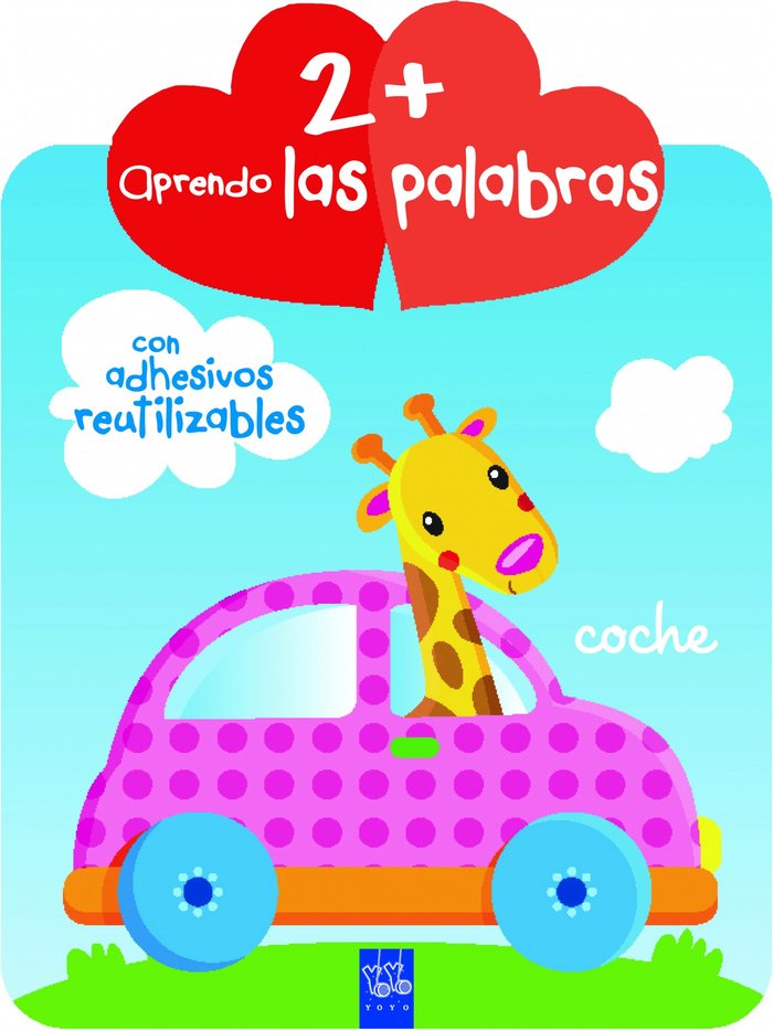 Aprendo las palabras +2, de YOYO | portada del libro