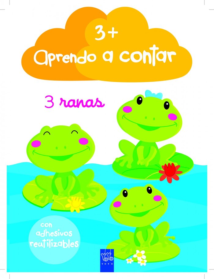 Aprendo a contar +3, de YOYO | portada del libro