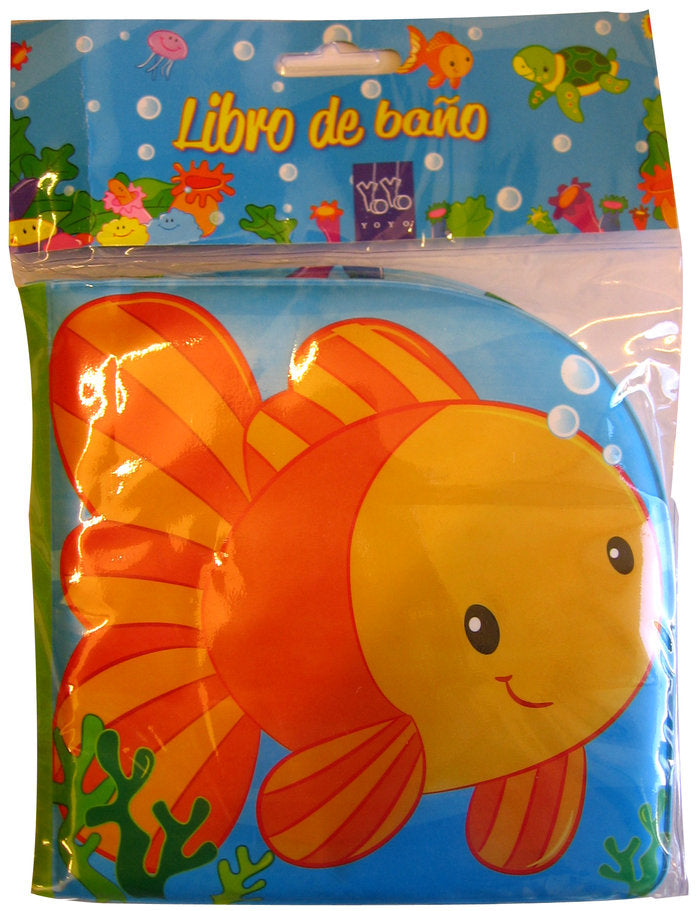 Libro de baño. Pez, de YOYO | portada del libro