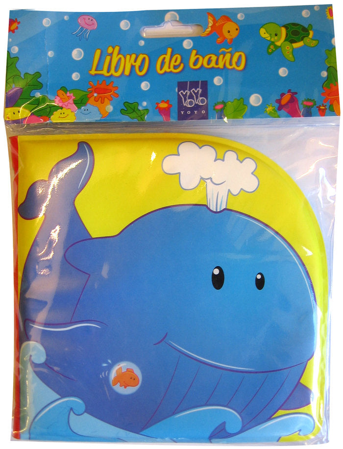 Libro de baño. Ballena, de YOYO | portada del libro