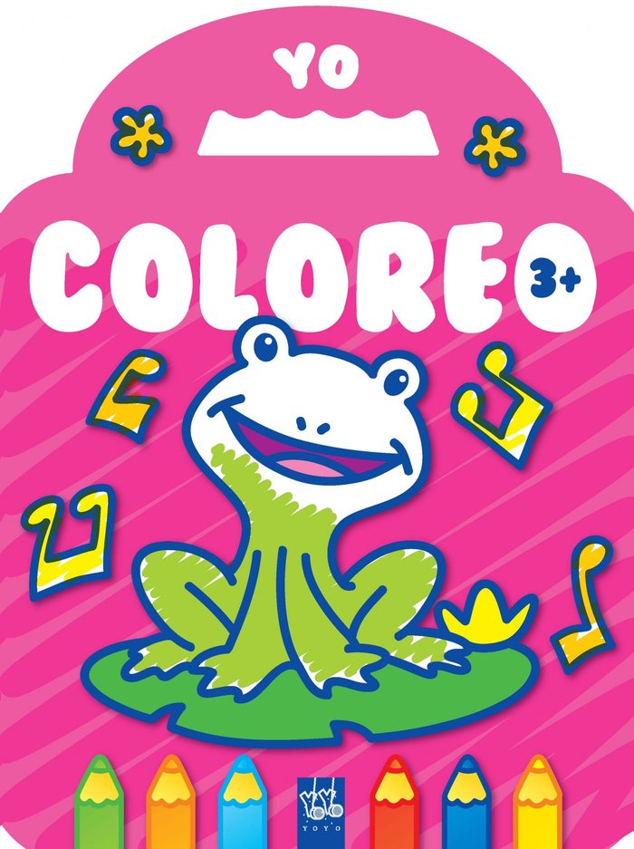 Yo coloreo +3, de YOYO | portada del libro