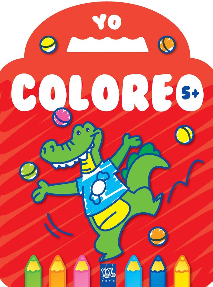 Yo coloreo +5, de YOYO | portada del libro