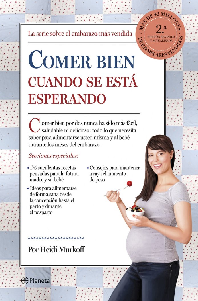 Comer bien cuando se está esperando, de Murkoff | portada del libro