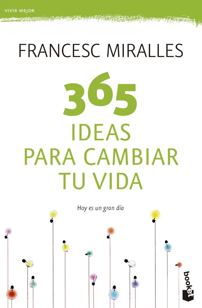 365 ideas para cambiar tu vida, de Miralles | portada del libro