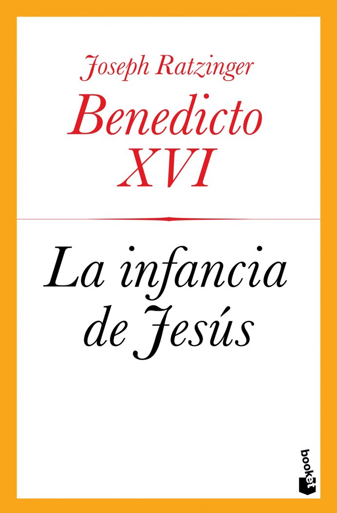 La infancia de Jesús, de Ratzinger | portada del libro