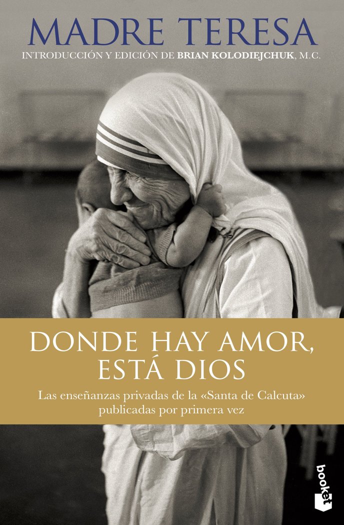 Donde hay amor, está Dios, de Madre Teresa | portada del libro