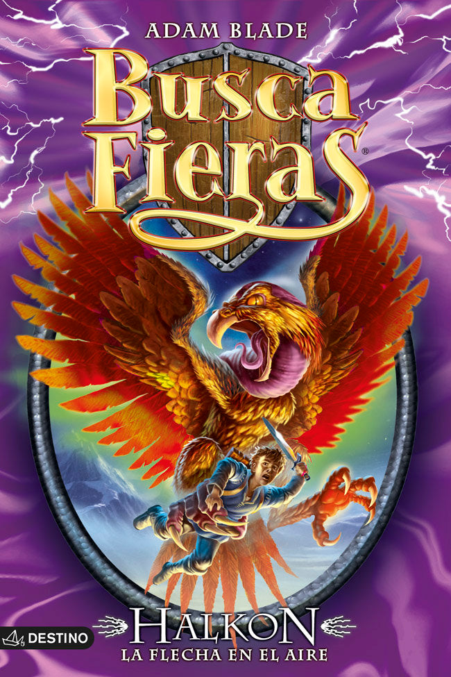 Halkon, la flecha en el aire, de Blade, Adam | portada del libro
