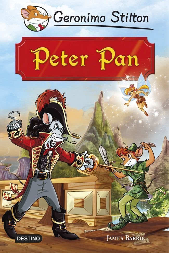 Peter Pan, de Stilton, Geronimo | portada del libro
