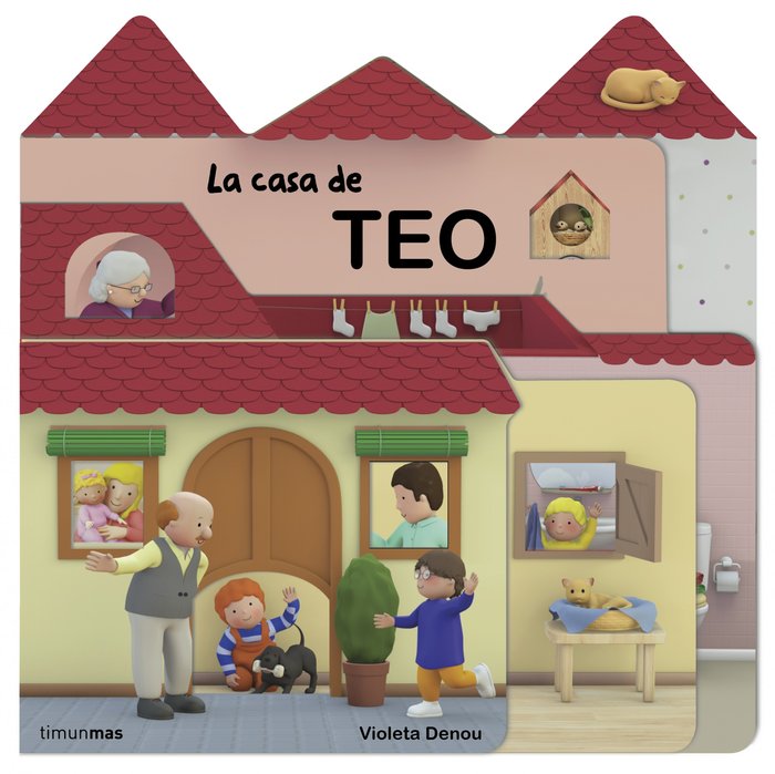 La casa de Teo, de Denou, Violeta | portada del libro