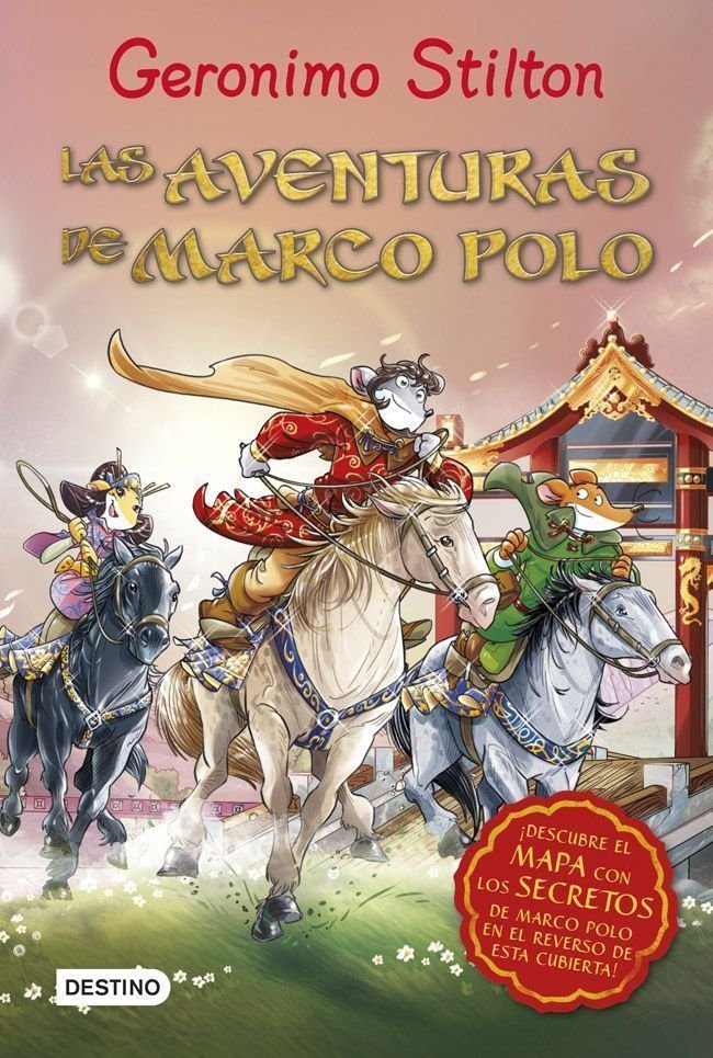 Las aventuras de Marco Polo, de Stilton, Geronimo | portada del libro