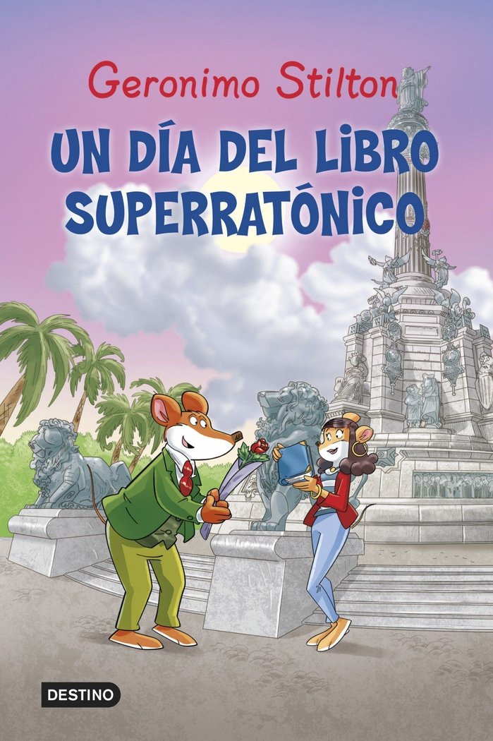 Un día del libro superratónico, de Stilton, Geronimo | portada del libro
