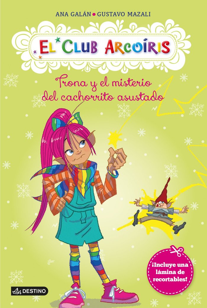 Trona y el misterio del cachorrito asustado, de Galán, Ana | portada del libro
