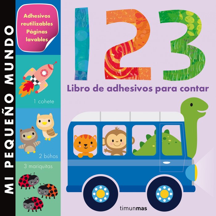 Mi pequeño mundo. 1 2 3, de Little Tiger Press | portada del libro