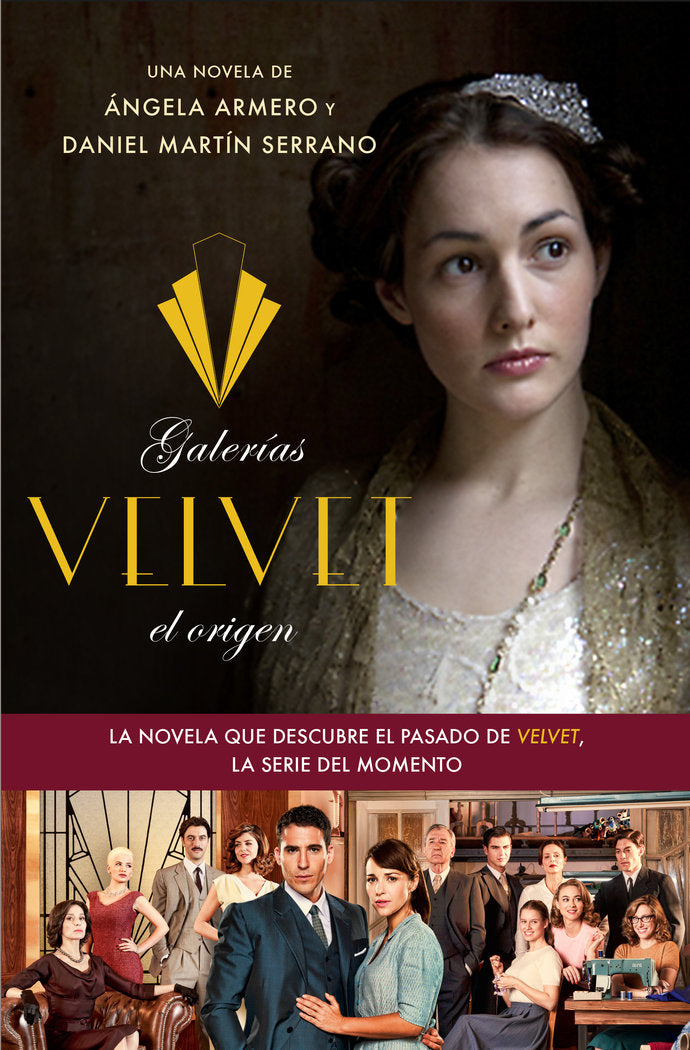 Galerías Velvet, el origen, de Armero | portada del libro