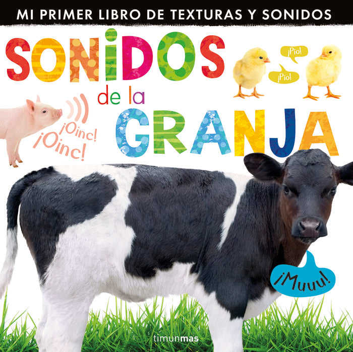 Sonidos de la granja, de Little Tiger Press | portada del libro