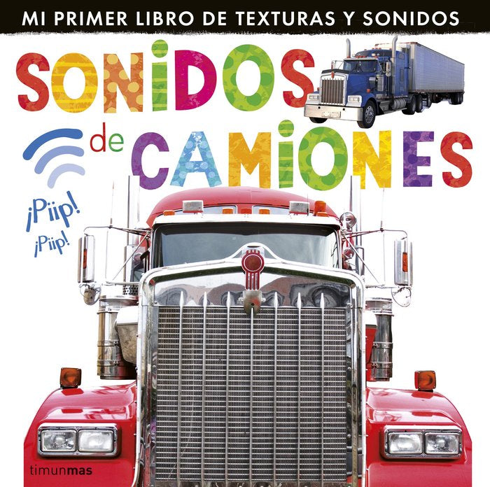 Sonidos de camiones, de Little Tiger Press | portada del libro