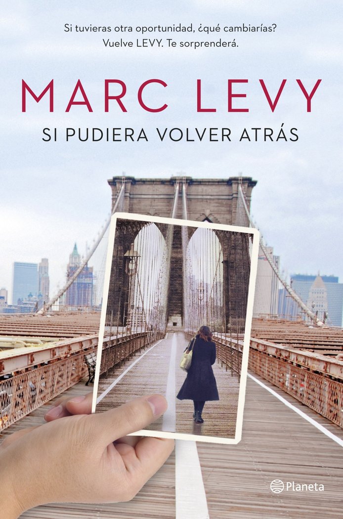 Si pudiera volver atrás, de Levy | portada del libro